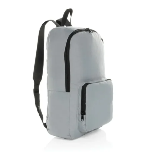 Gift Campaign Zaino pieghevole in poliestere riciclato 300D con tasca frontale> Zaini Da Viaggio