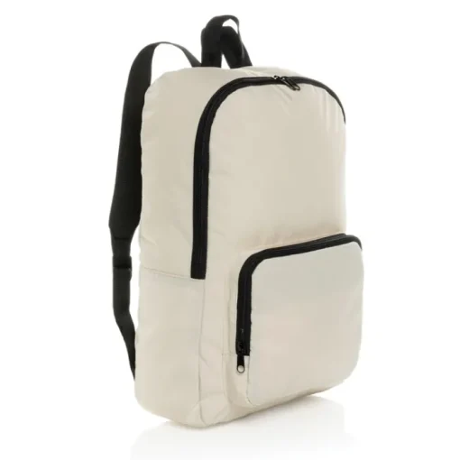Gift Campaign Zaino pieghevole in poliestere riciclato 300D con tasca frontale> Zaini Da Viaggio