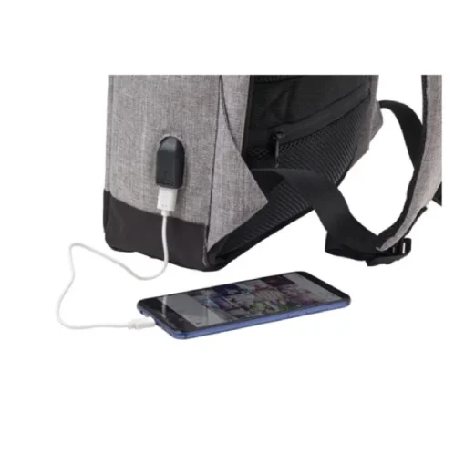 Gift Campaign Zaino porta pc antifurto bicolore con tasca retro e USB 13'' Oxford> Zaini Porta Pc