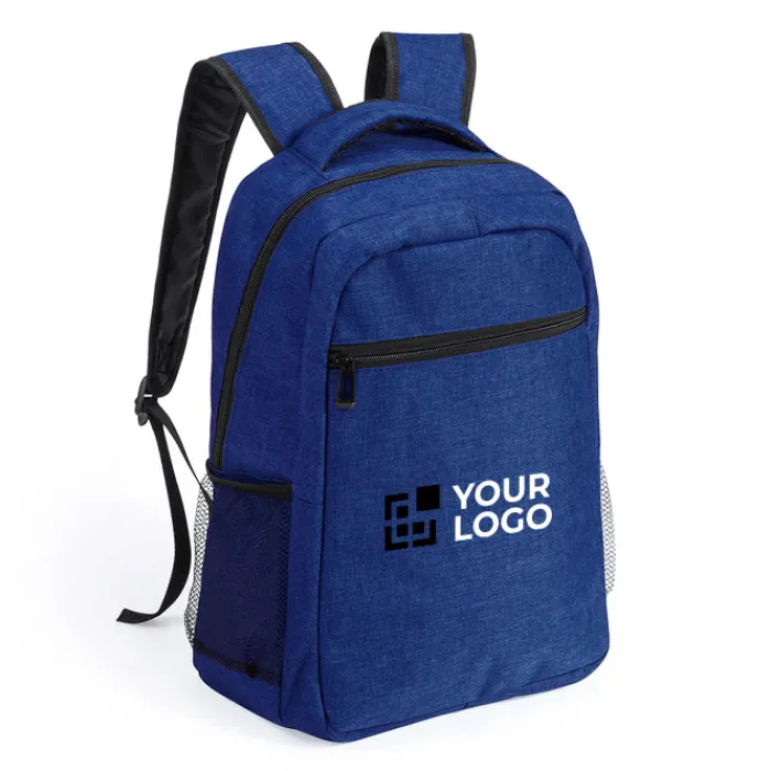 Gift Campaign Zaino porta pc pubblicitario imbottito tasca frontale zip 15'' Denim> Zaini Porta Pc