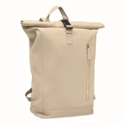 Gift Campaign Zaino roll top in cotone riciclato 390 g/m² con cerniera anteriore></noscript> Zaini Da Viaggio