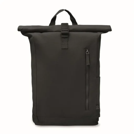 Gift Campaign Zaino roll top in cotone riciclato 390 g/m² con cerniera anteriore> Zaini Da Viaggio
