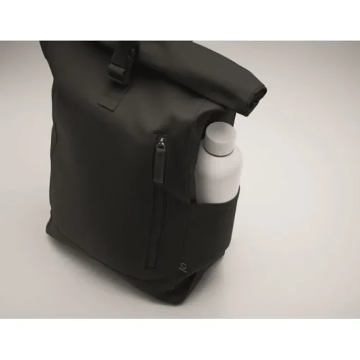Gift Campaign Zaino roll top in cotone riciclato 390 g/m² con cerniera anteriore> Zaini Da Viaggio