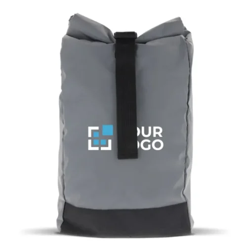Gift Campaign Zaino roll-top di poliestere riflettente con fibbia nera 17l> Zaini Da Viaggio