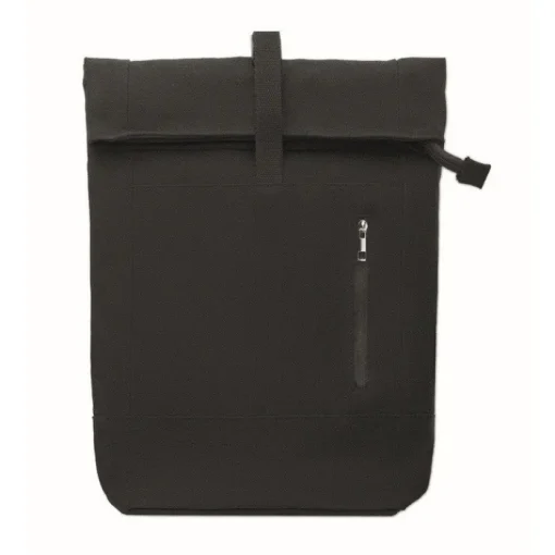 Gift Campaign Zaino roll-top in cotone e poliestere riciclato con tasca per pc 15''> Zaini Porta Pc