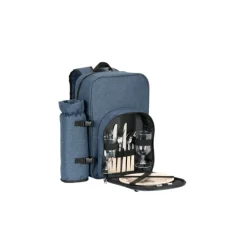 Gift Campaign Zaino termico per picnic in poliestere riciclato con utensili><noscript><img width=