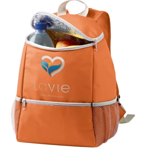 Gift Campaign Zaino termico promozionale più tasche e manico Discover> Borse Termiche