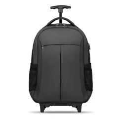 Gift Campaign Zaino trolley con logo e rotelle USB con tasca porta pc 15'' Wheels></noscript> Zaini Porta Pc